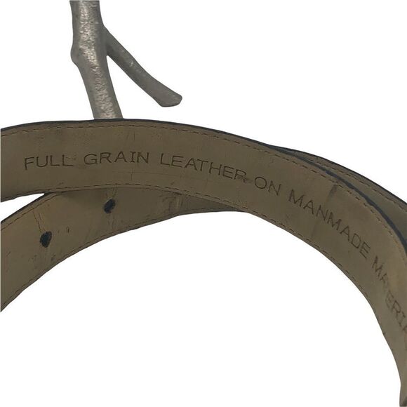 Dockers Leather Belt Contemporary Red, Blue, Tan and Saddle Brown Belt - Picture 8 of 11